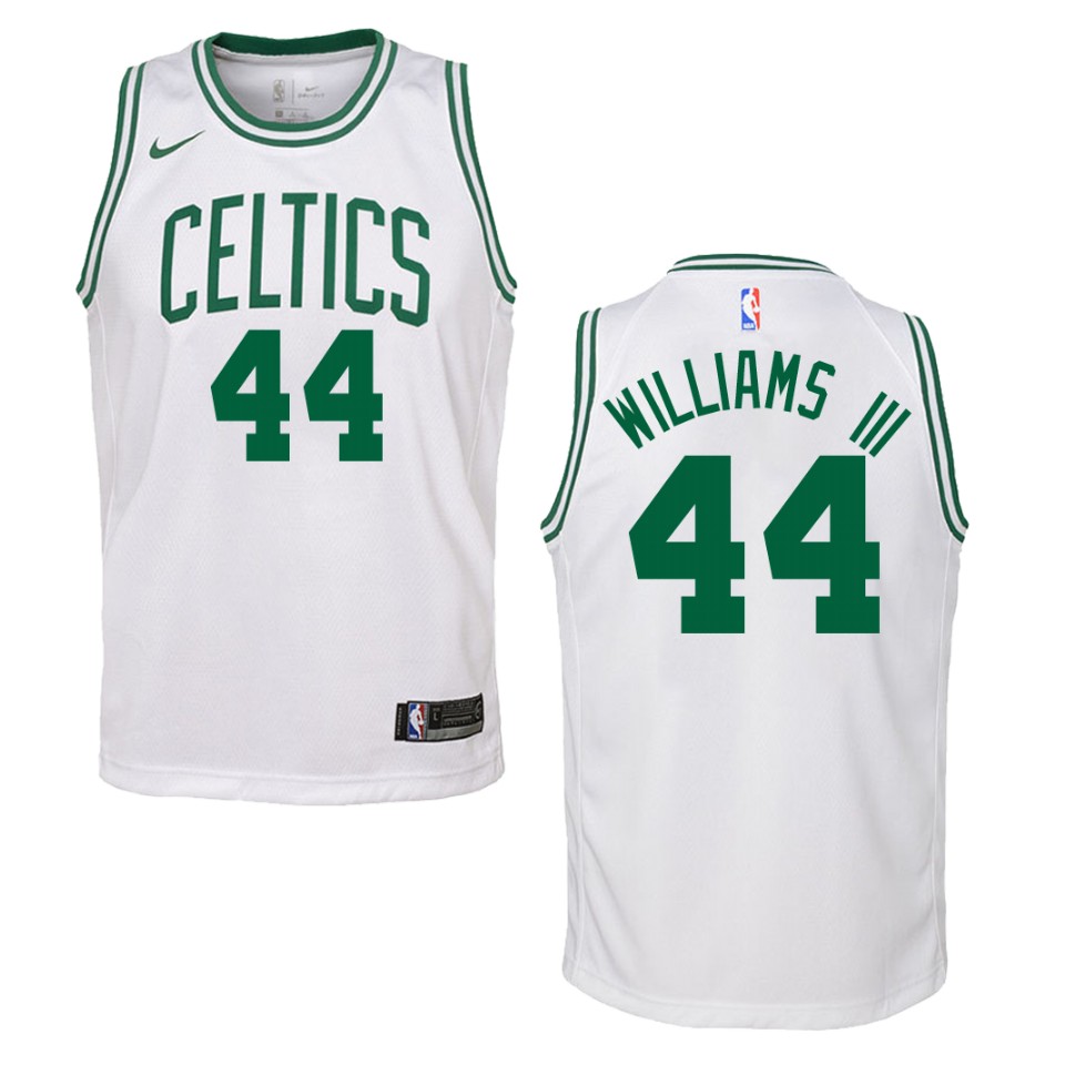 Youth Boston Celtics Robert Williams III #44 Swingman Association White Jersey 2401QNZH